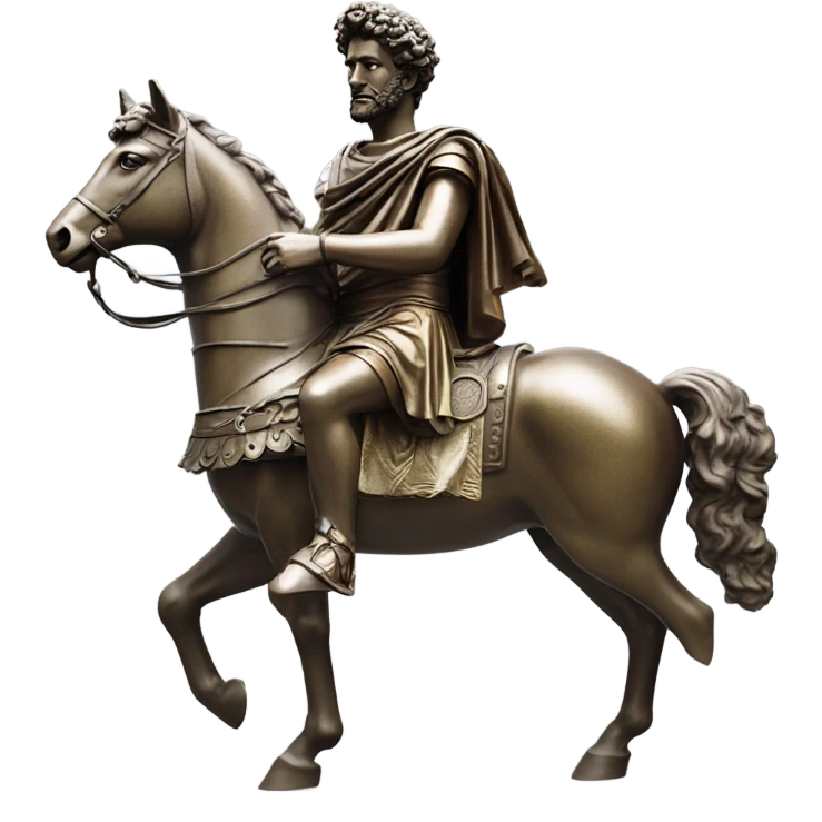 statue of Marcus Aurelius emoji