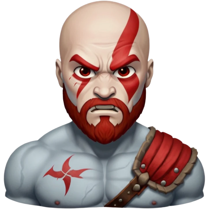 create a emoji for god of war kartos version emoji