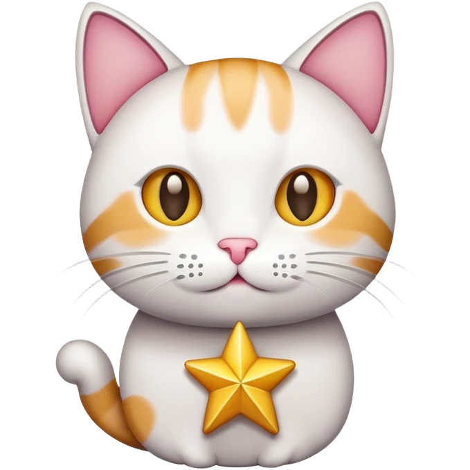 cat with star emoji emoji