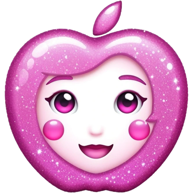 pink sparkle emoji
