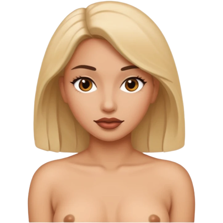 Un vagin d’une meuf nue et sexy emoji