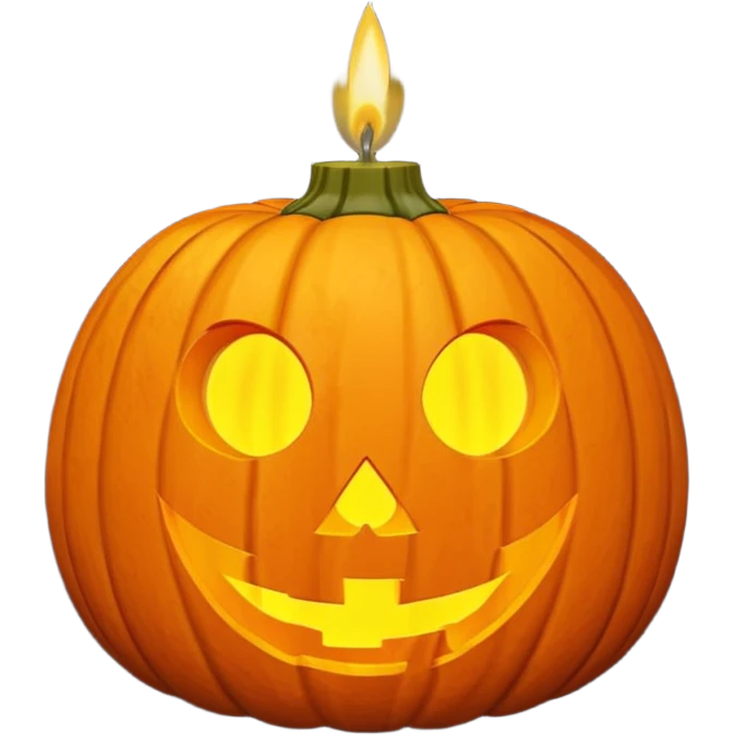 beautiful halloween pumkin head  emoji