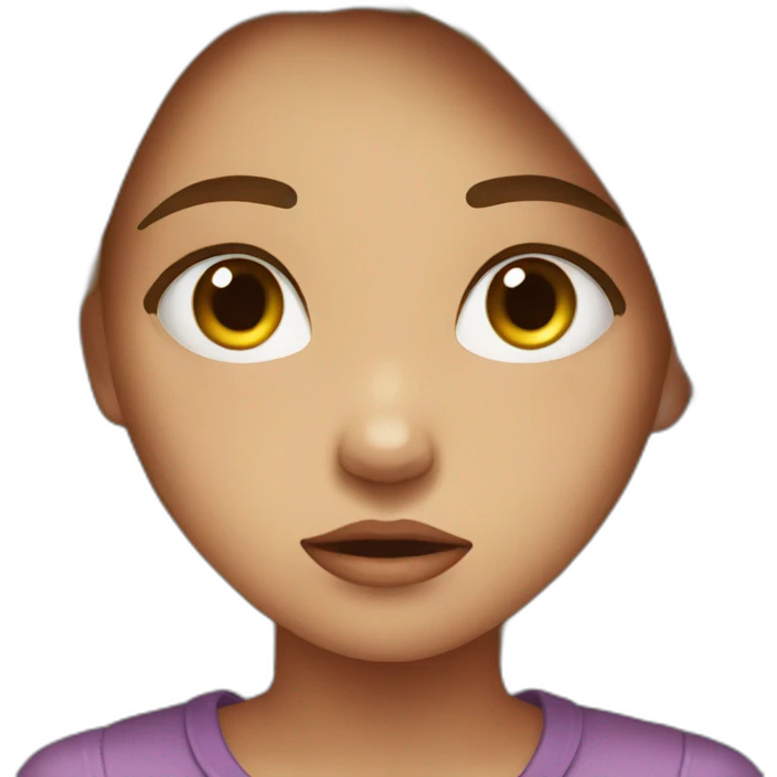 painful girl emoji