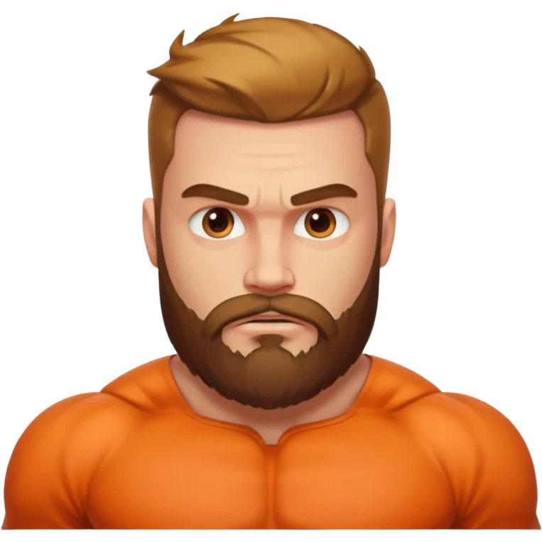 heroic man with beard emoji