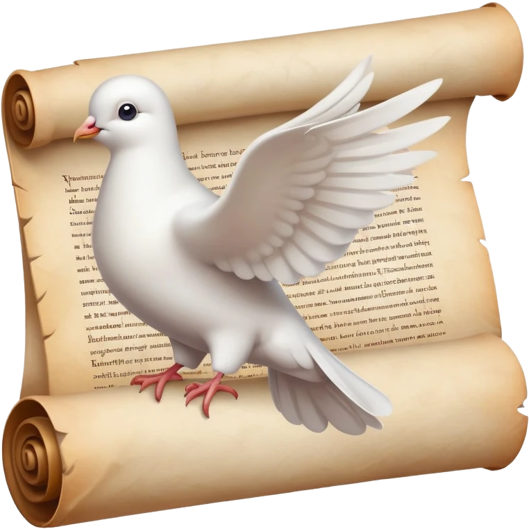 🕊️📜 emoji