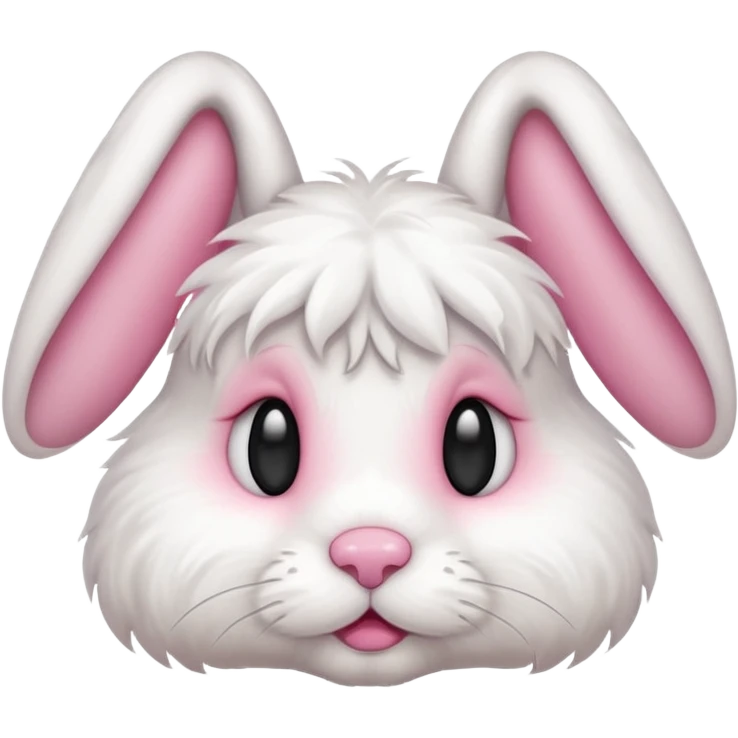 A sad bunny emoji
