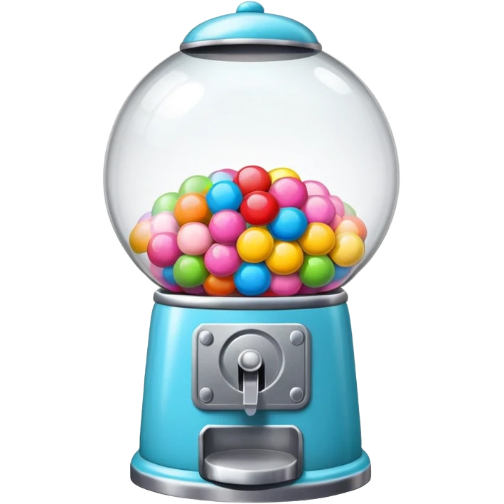 Bubblegum machine emoji