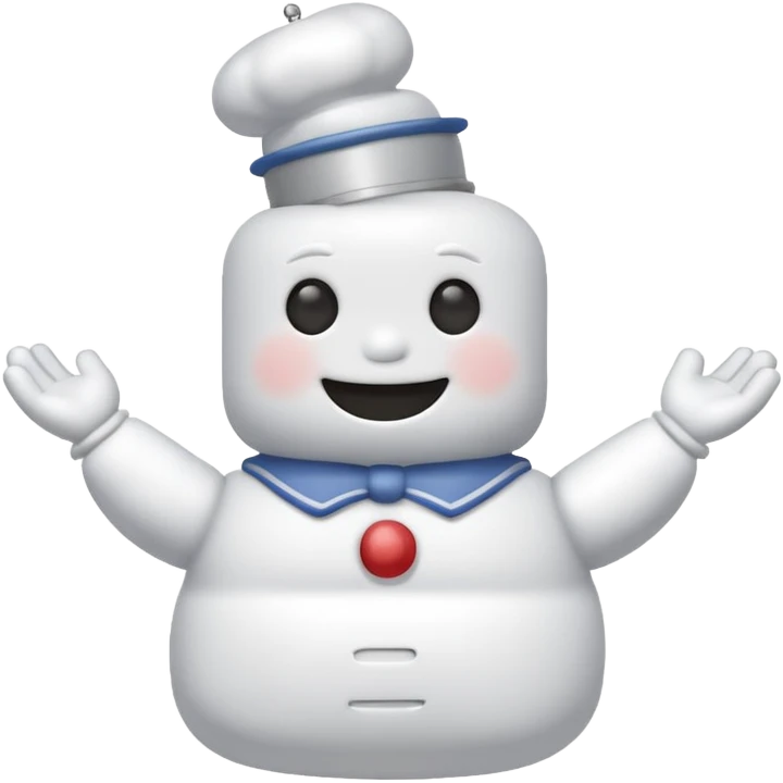 Stay puff marshmallow man emoji