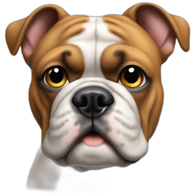 Tanzende, französische Bulldogge emoji