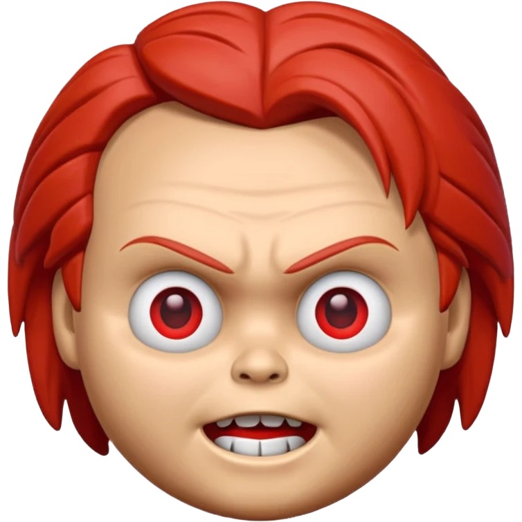 Un emojin de chuky emoji