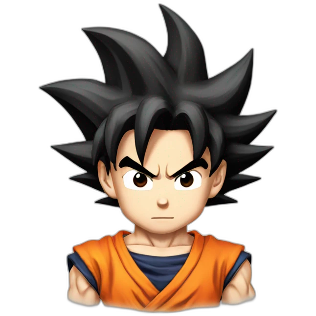Goku from dragon ball z emoji