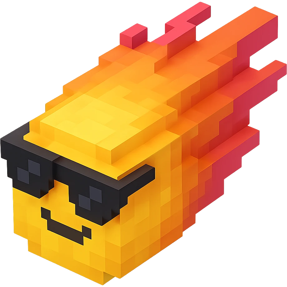светящиеся комета в солнцезащитных очках, no background emoji