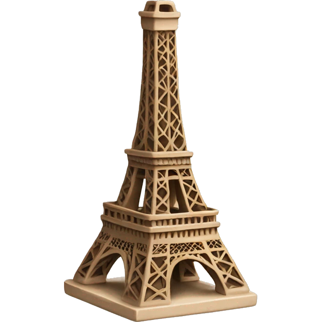 Pottery Eiffel Tower  emoji