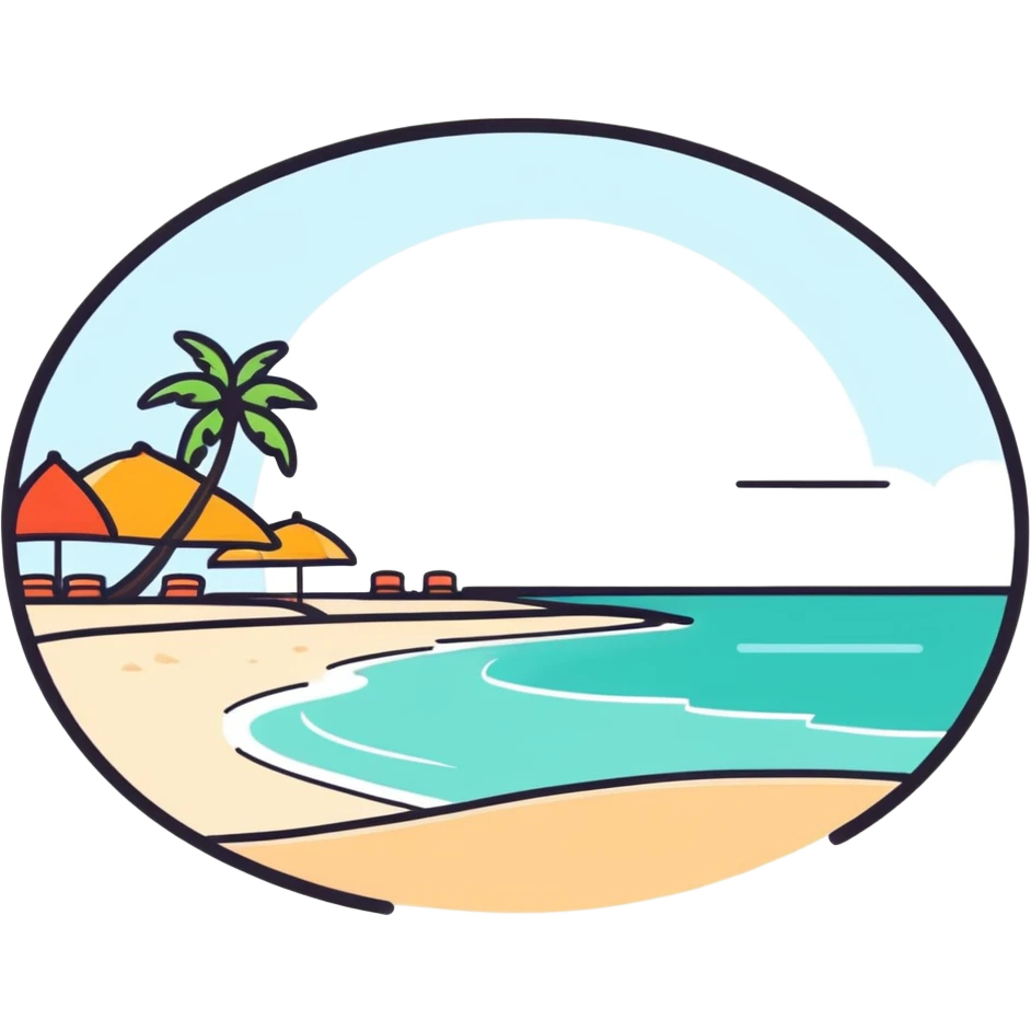 Beach emoji