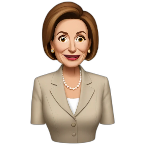 Nancy Pelosi stonks emoji