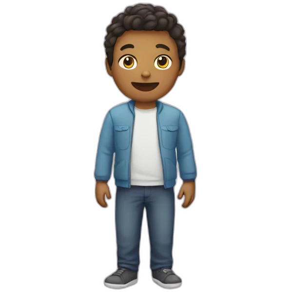 Person with cat body emoji