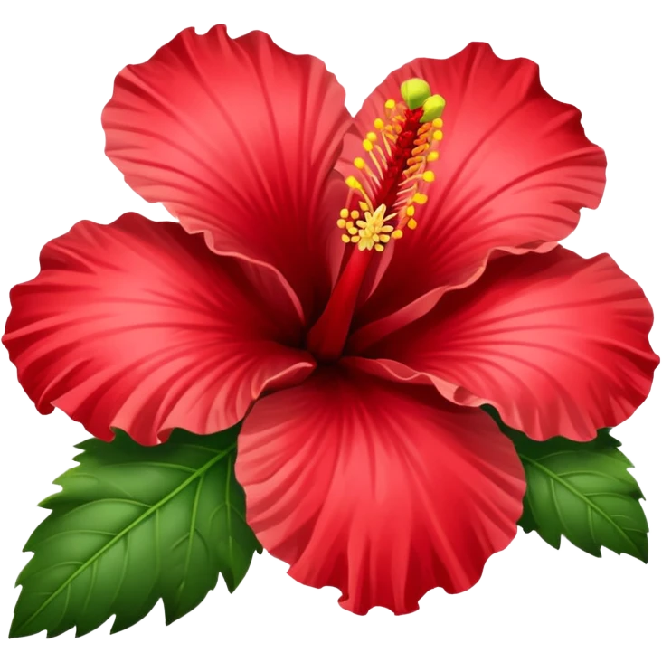 hibiscus flower emoji