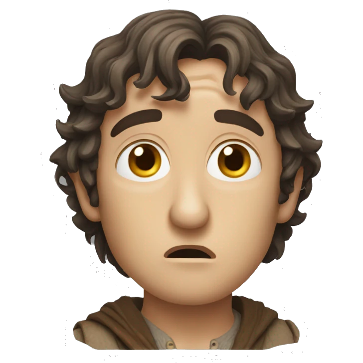 frodo worried emoji