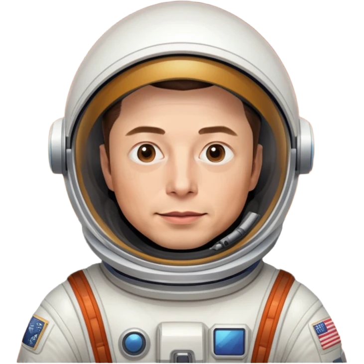 Elon musk on mars emoji