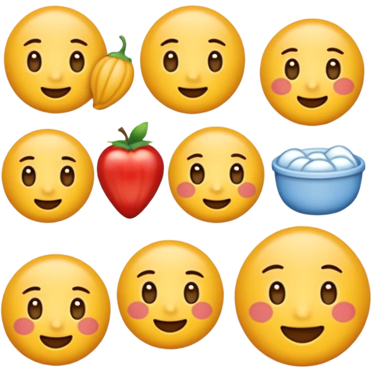 흰색 파운데이션 퍼프 emoji
