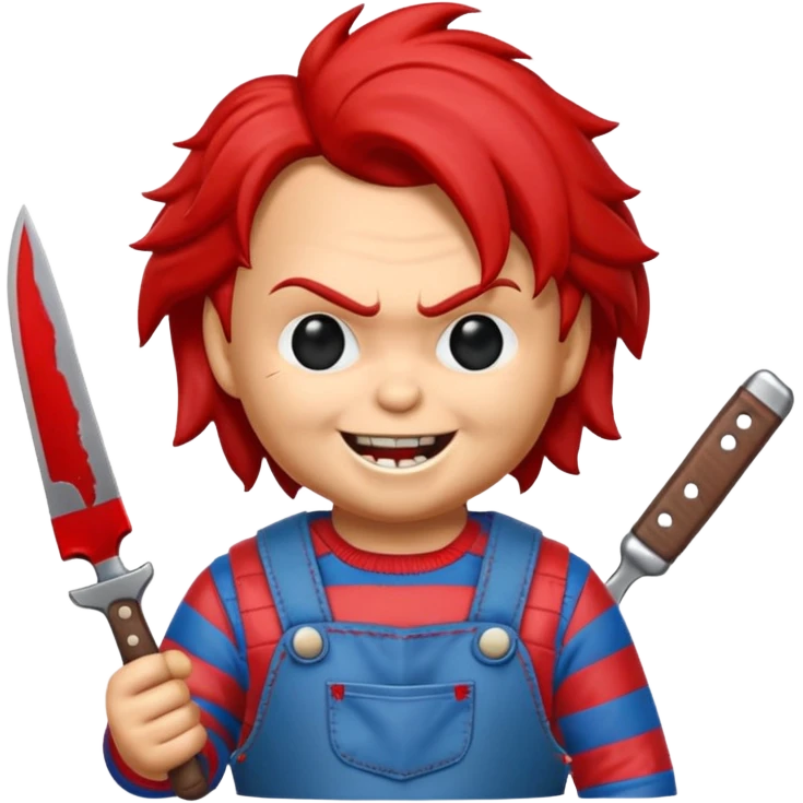 Un emojin de chuky emoji