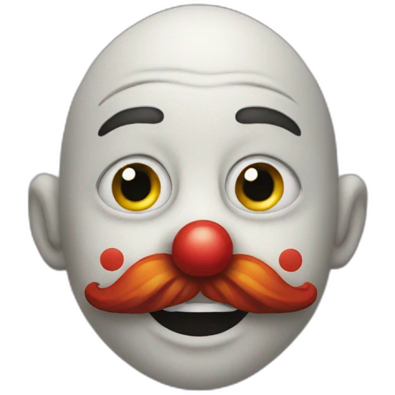 drunk-clown emoji