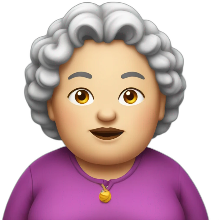 angru fat aunt emoji