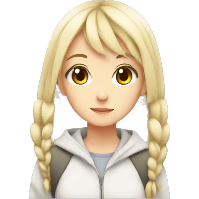 Anime girl emoji