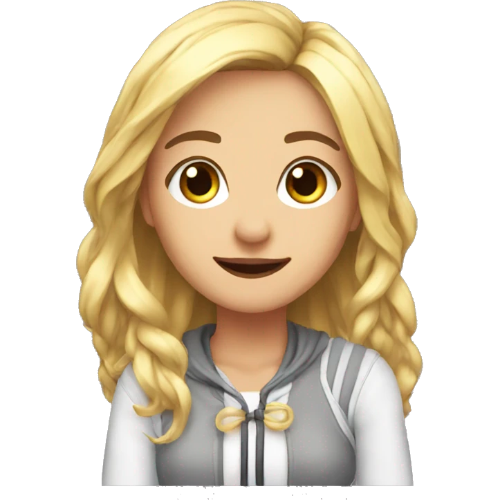 Streamer girl emoji