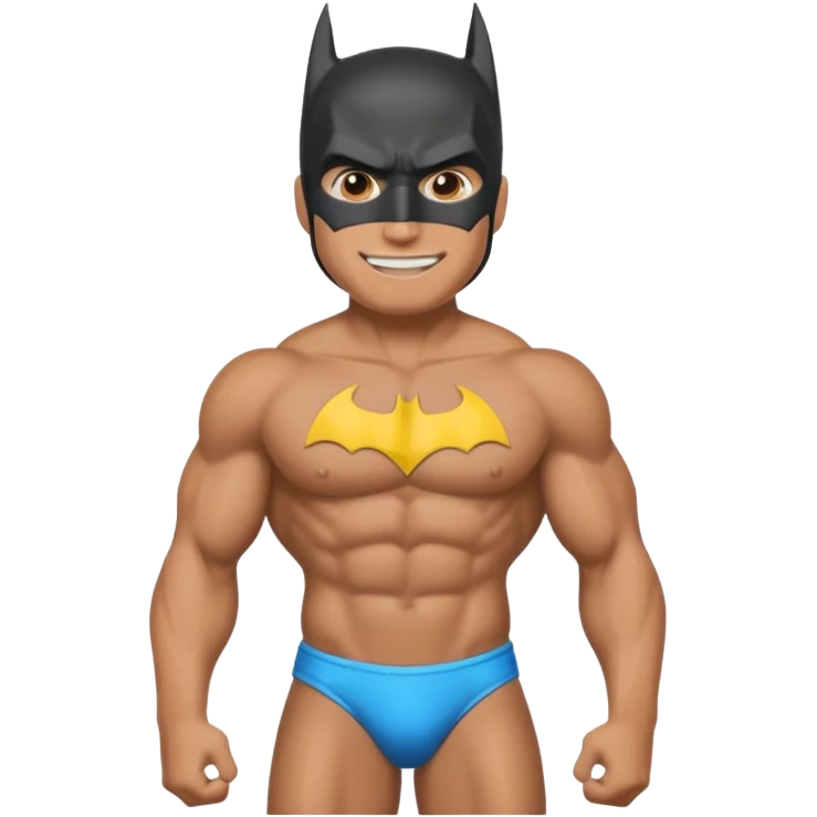 Batman in a bikini  emoji