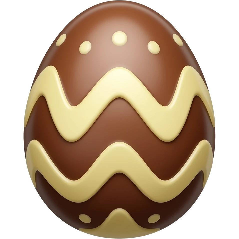 chocolate easter emoji