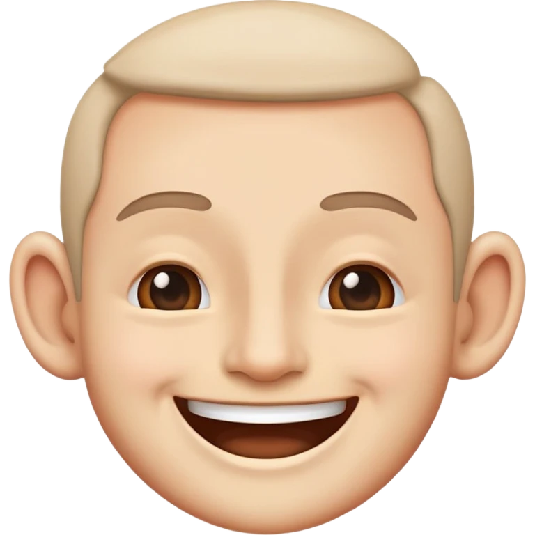 Smiling ear to ear emoji