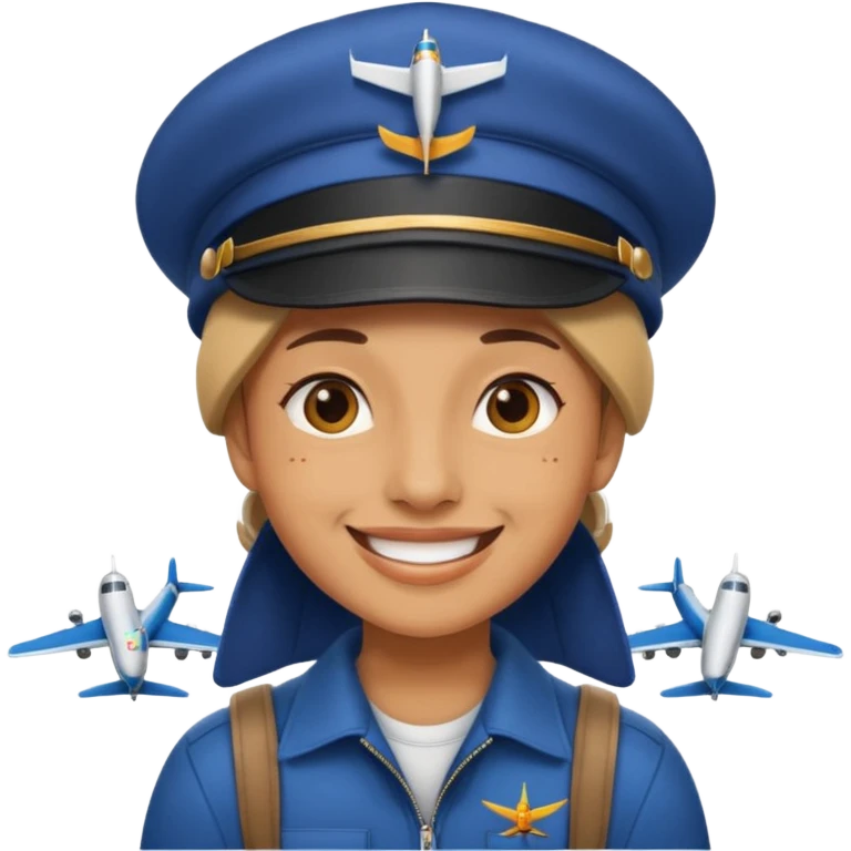 Horny airplane emoji