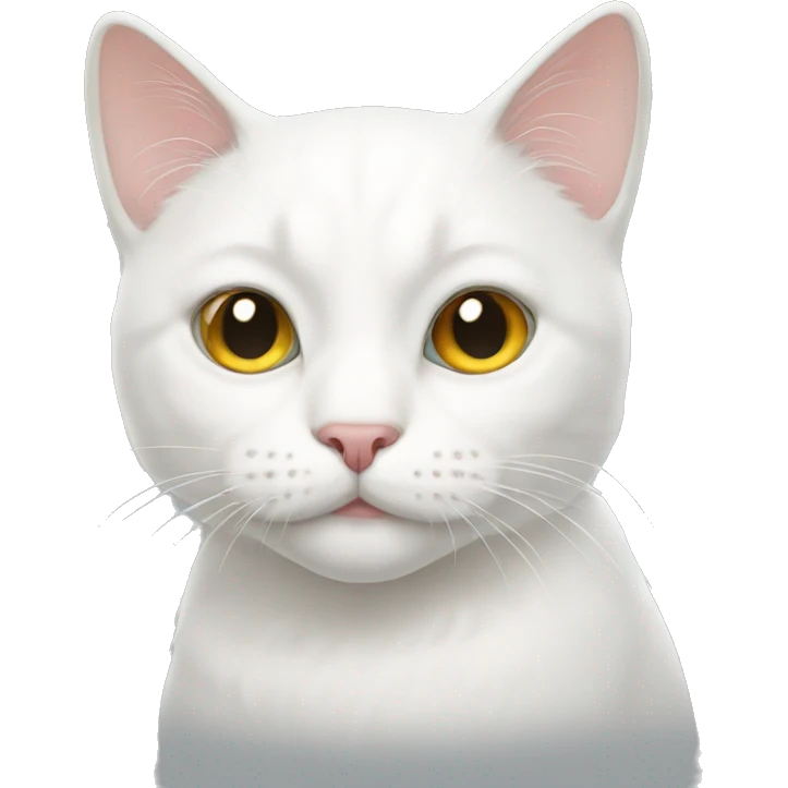 White cat  emoji