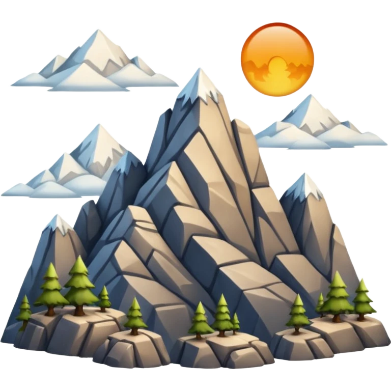 mountains emoji