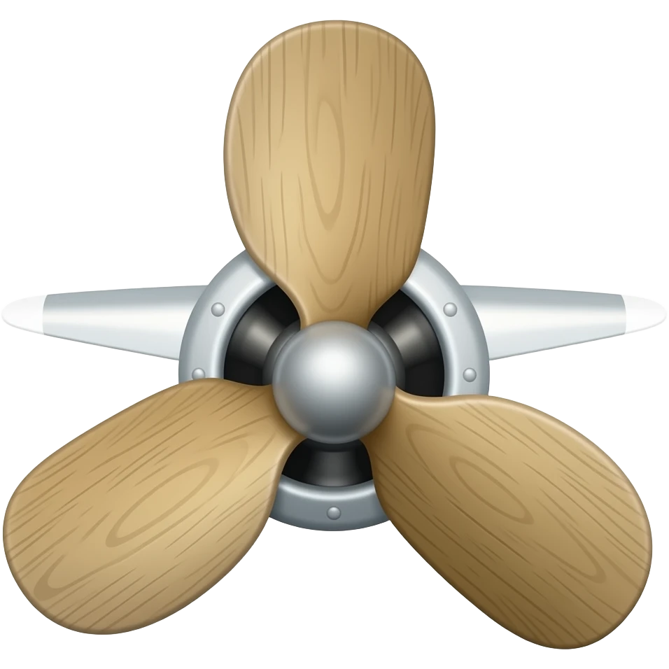 3 bladed propeller from a b17 emoji
