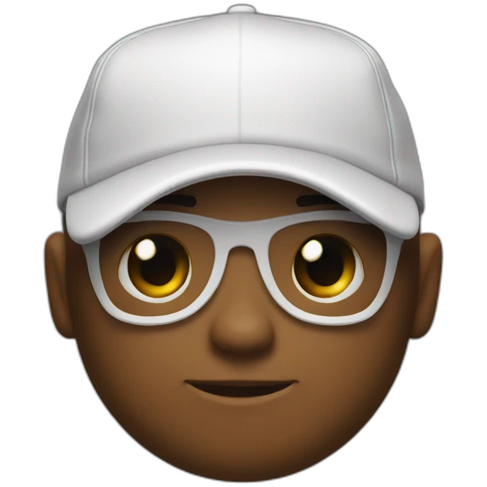 swag with cap emoji
