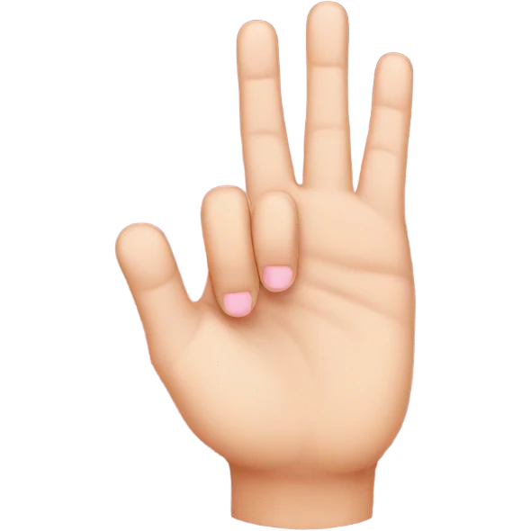 Pinky finger emoji