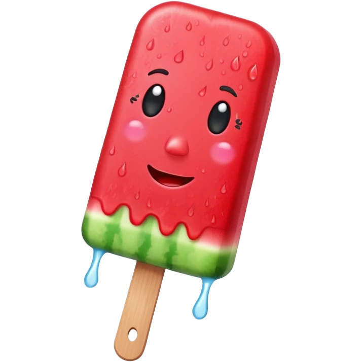 watermelon popsicle emoji