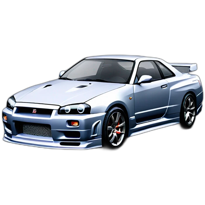 Nissan gtr r34 emoji