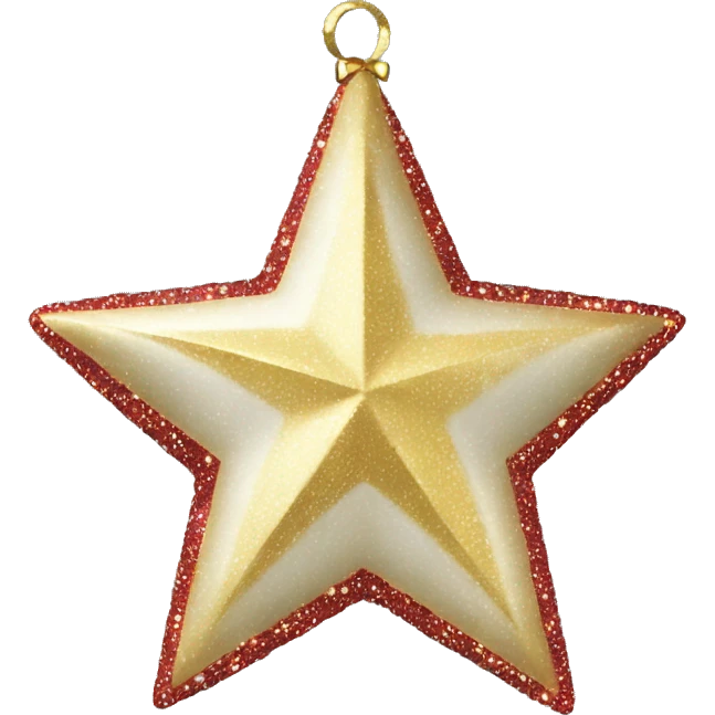 christmas decoration star emoji
