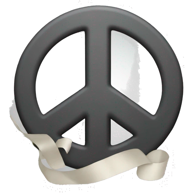 Peace or tape  emoji