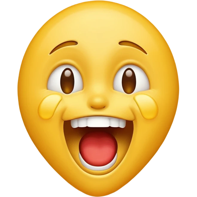 Emoji screaming of laughter emoji
