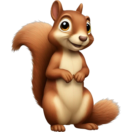 squirrel shy emoji