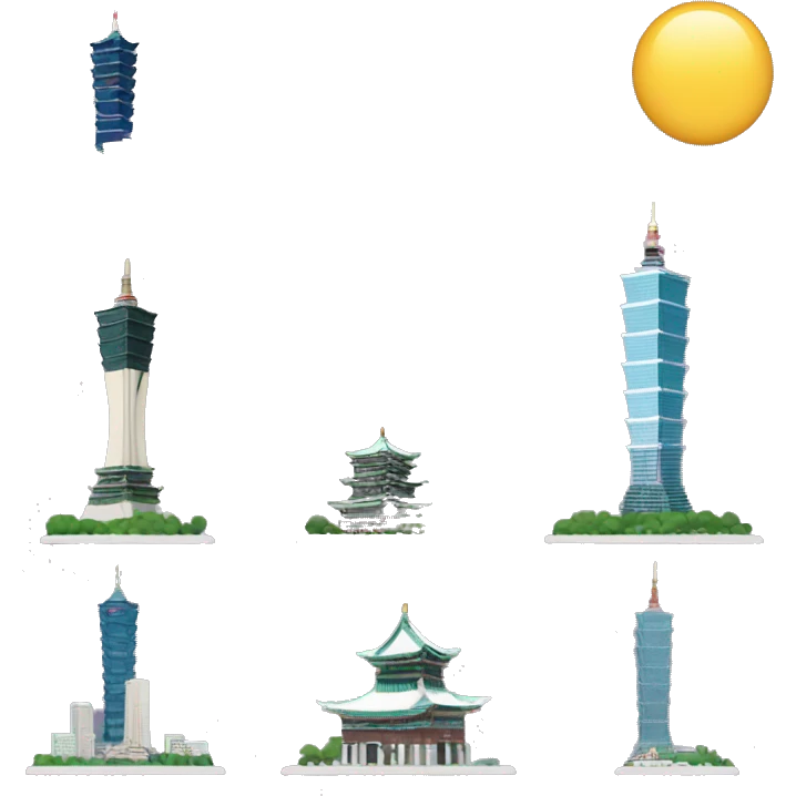 taipei 101 emoji