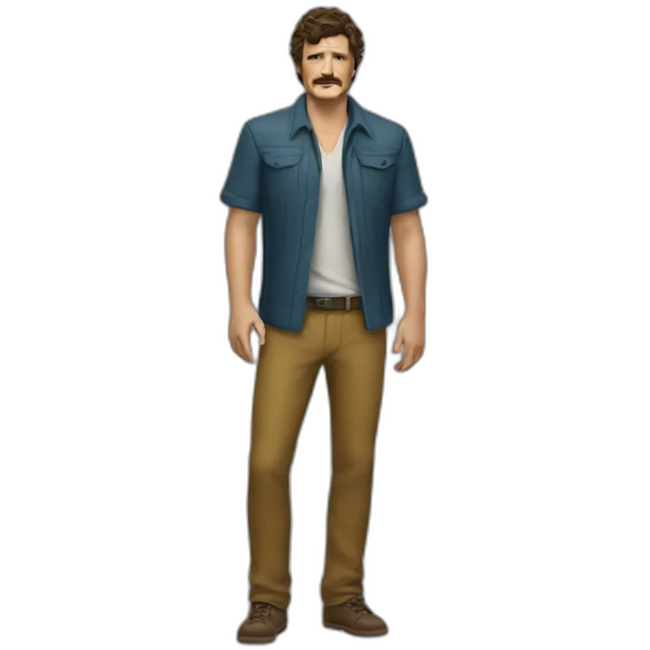 pedro pascal full body emoji