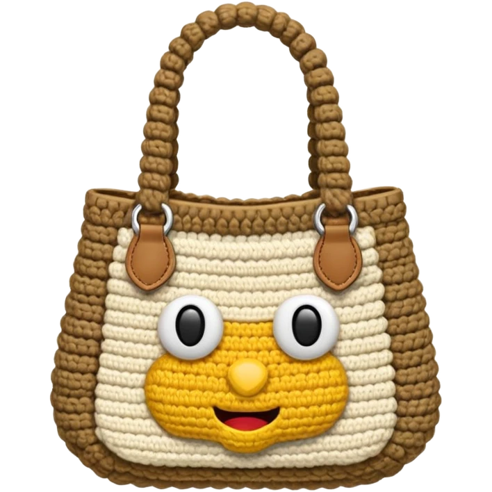 crochet bag emoji