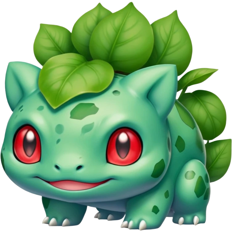 Bulbasaur from Pokemon emoji