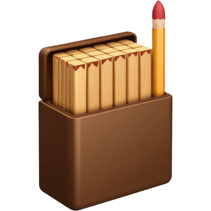 match sticks box emoji