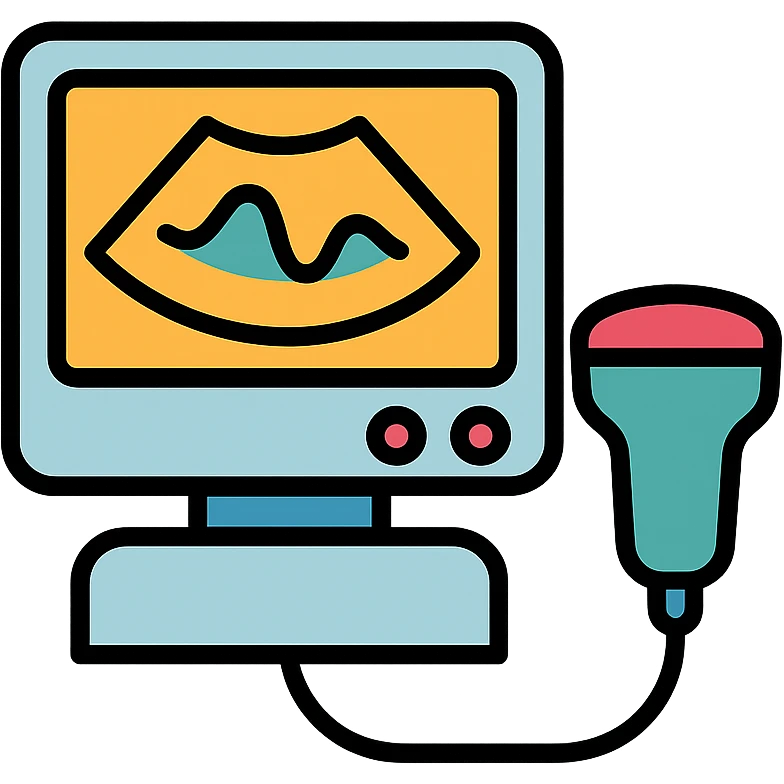 simple ultrasound icon emoji